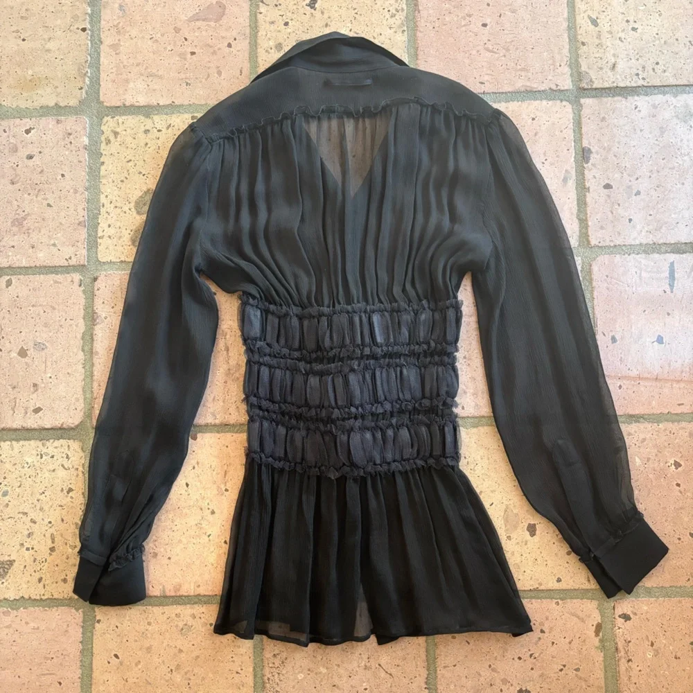 Vintage Jean Paul Gaultier Silk Top - Picture 3 of 6